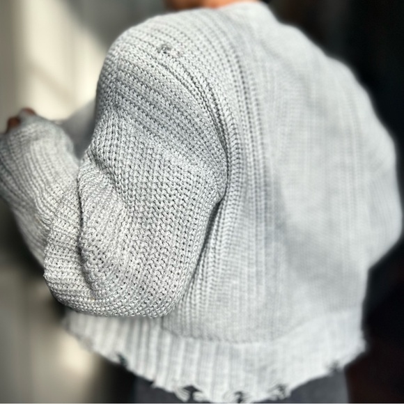 No Comment Cropped Cardigan - Picture 2 of 5